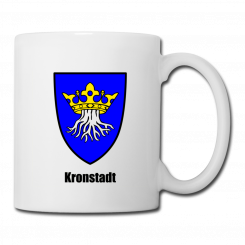 Tasse "Kronstadt" mit Wappen 