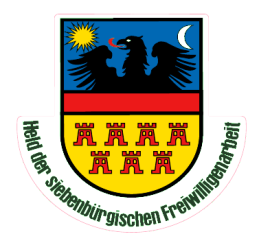 Aufkleber “Held siebenbürgische Freiwilligenarbeit” 