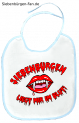 Lätzchen "Siebenbürgen liegt mir im Blut" 