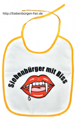 Lätzchen "Siebenbürger mit Biss" 
