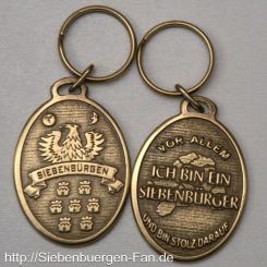 Schlüsselanhänger "Siebenbürgen" oval 