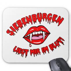Mauspad "Siebenbürgen liegt mir im Blut" 