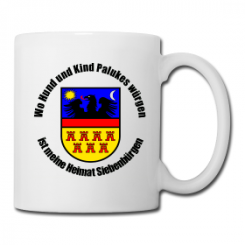 Tasse "Wo Hund und Kind Palukes würgen" 