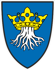 Aufkleber Wappen Kronstadt 