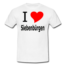 T-Shirt "I love Siebenbürgen" Subli 